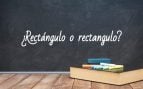 Cómo se escribe rectángulo o rectangulo