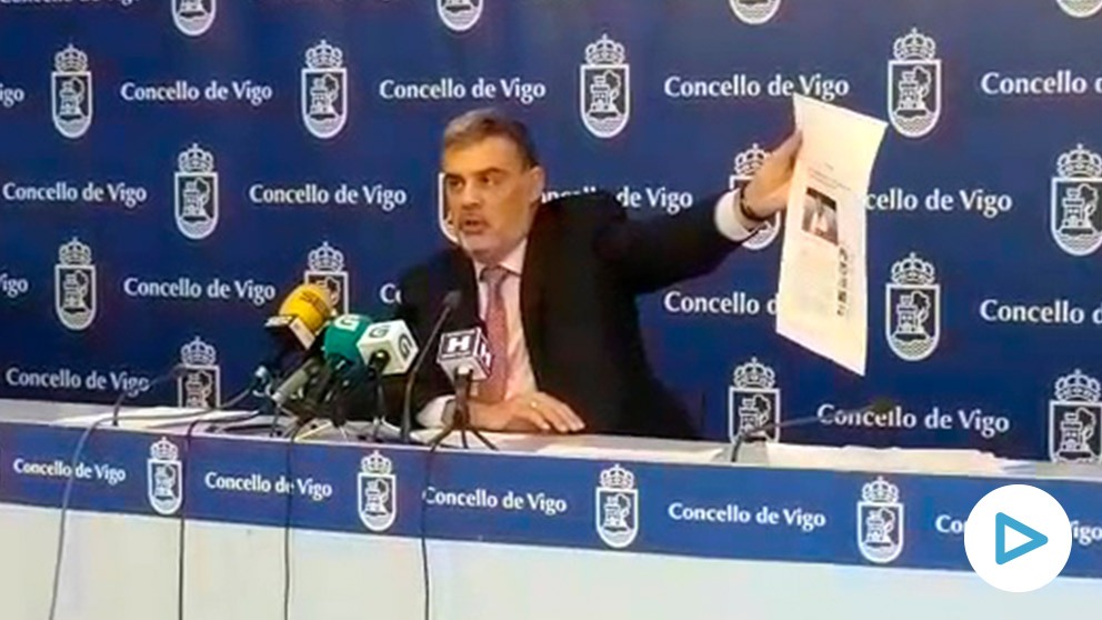 El portavoz del PP en el Ayuntamiento de Vigo, José Alfonso Marnotes