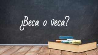 Cómo se escribe beca o veca