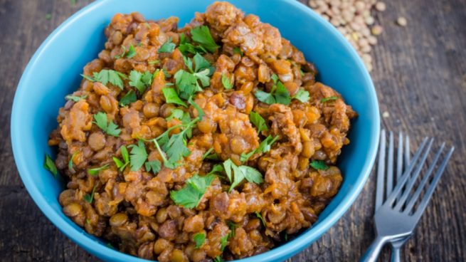 Receta de guisantes estofados a la boloñesa