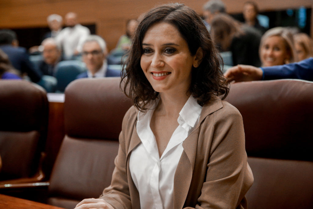 Isabel Díaz Ayuso, presidenta de Madrid @Getty