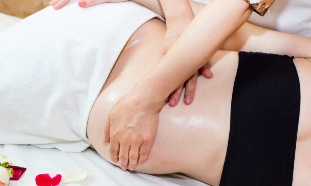 El masaje prenatal