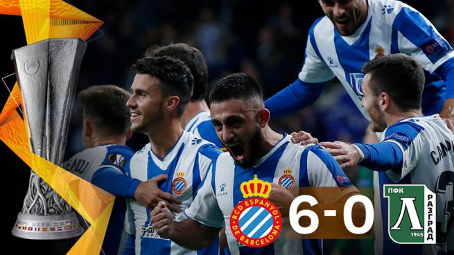 - Ludogorets: Espanyol golea al Ludogorets y ya está dieciseisavos | Europa League