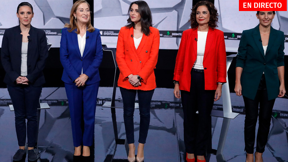 Debate La Sexta: Sigue en directo el debate electoral de las mujeres