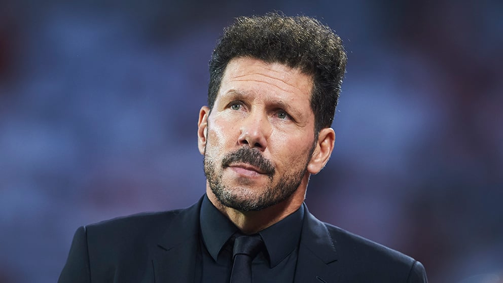 Diego Pablo Simeone, en plena crisis con el Atlético de Madrid.