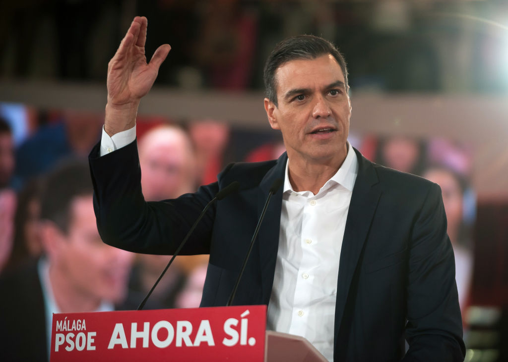 Pedro Sánchez, presidente del Gobierno en funciones @Getty