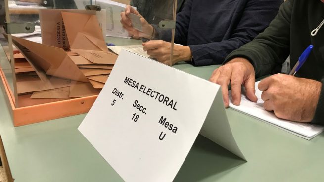 mesas electorales Barcelona