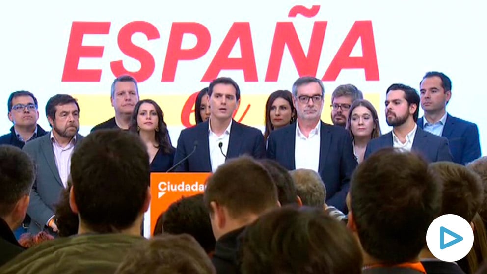 Albert Rivera valora los resultados del 10-N