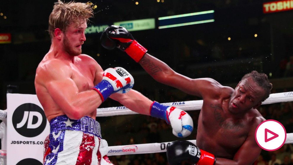 KSI y Logan Paul 2 disputaron el combate de youtubers. @MatchroomBoxing