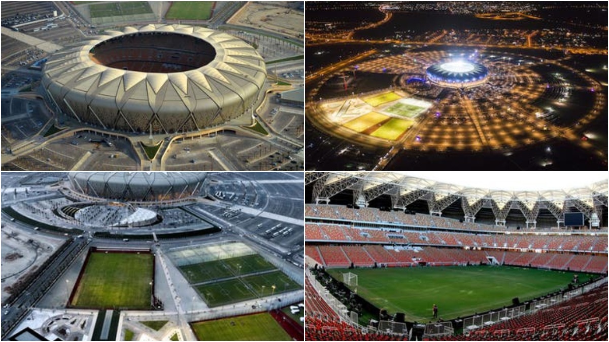 Así es el  King Abdullah Sports City Stadium.
