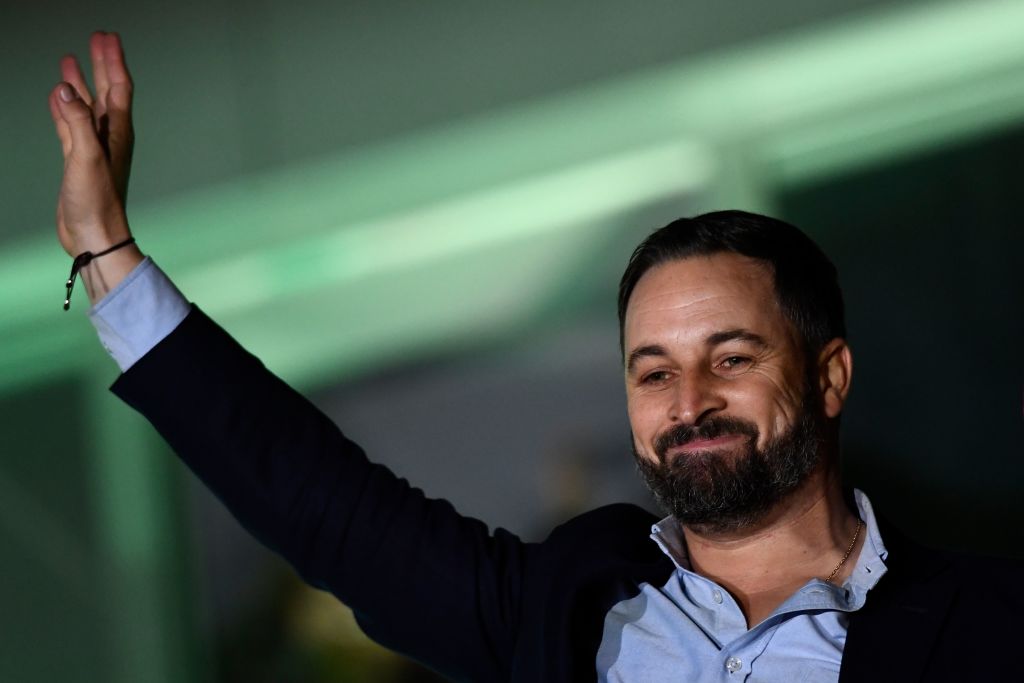 Santiago Abascal, líder de VOX @Getty