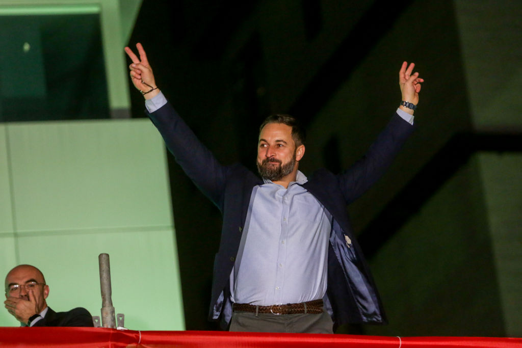 Santiago Abascal, líder de VOX @Getty