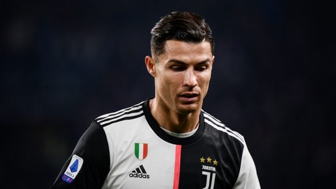 Cristiano Ronaldo, durante el Juventus-Milan (AFP).