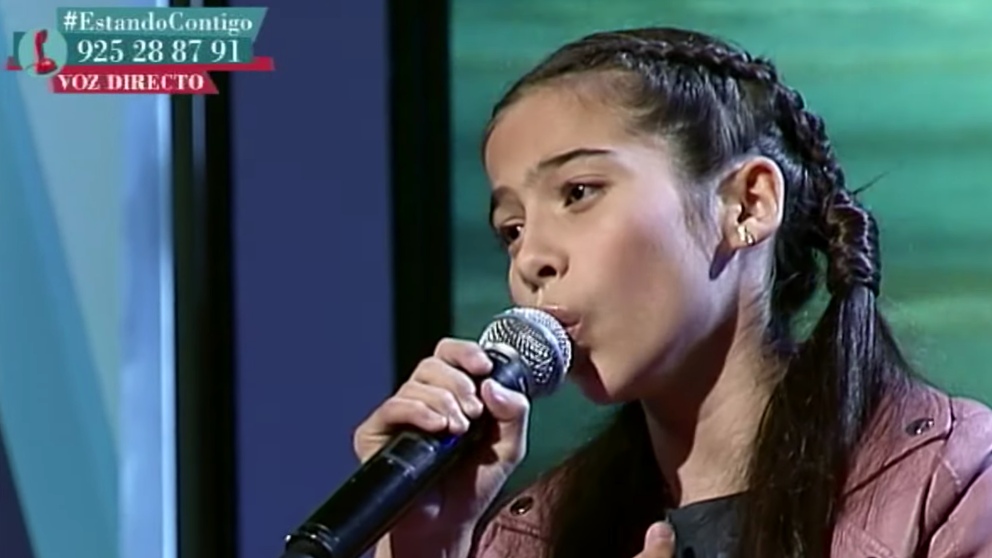 Melani interpreta «Marte»  antes de ‘Eurovisión Junior 2019