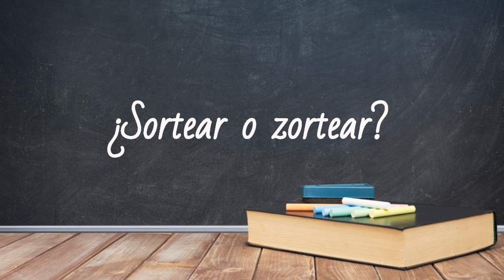 Se escribe sortear o zortear