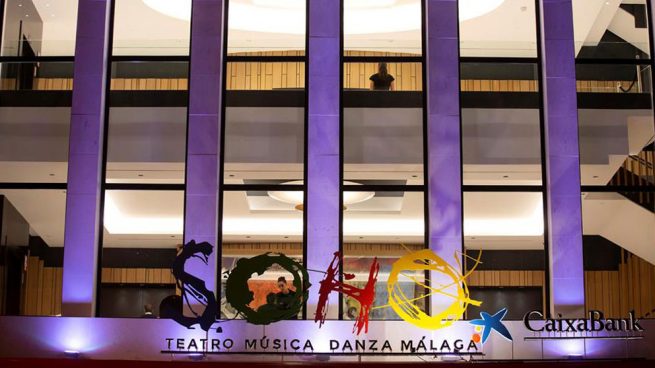 Vista esterior del Teatro del Soho en el que se está poniendo en escena el musical 