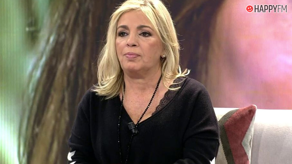 Carmen Borrego se queja en Viva la vida