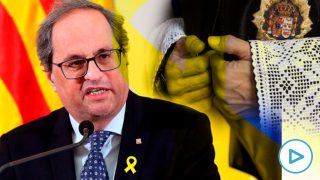 Quim Torra será juzgado por no retirar los lazos amarillos este lunes.