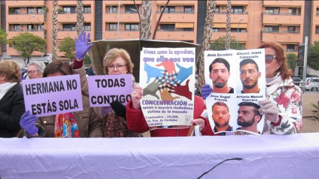 Manifestación contra 'La Manada'