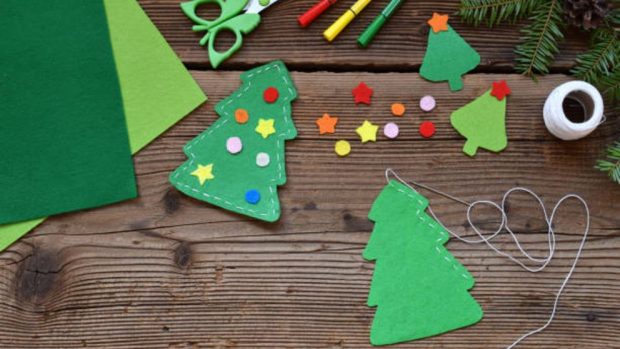 Cómo hacer un árbol de Navidad de estilo Montessori