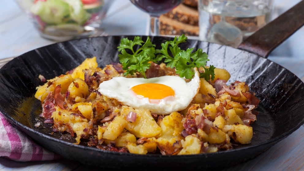 Receta de Patatas a la tirolesa