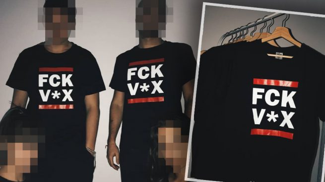 Rebeldía saca a la venta las camisetas con el 'Fuck Vox' de Rosalía
