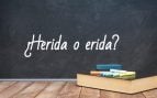 Cómo se escribe herida o erida