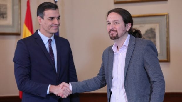 Pedro Sánchez y Pablo Iglesias