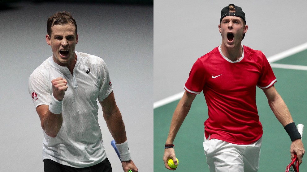 Pospisil y Shapovalov, los héroes de Canadá. (Alberto Simón)