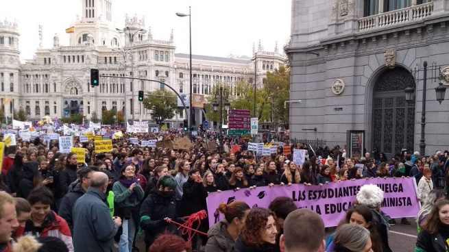 Manifestación del Día contra la Violencia de Género 2019 en Madrid