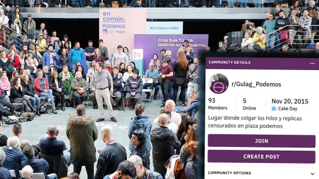 Gulag Podemos: la página donde los militantes rebeldes difunden las noticias de la escolta