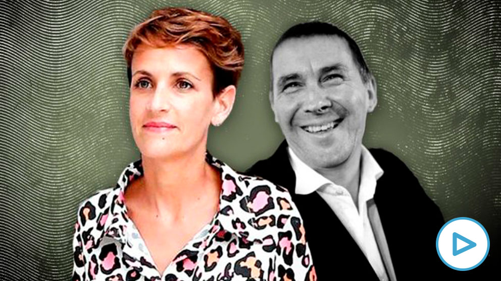 María Chivite y Arnaldo Otegi.