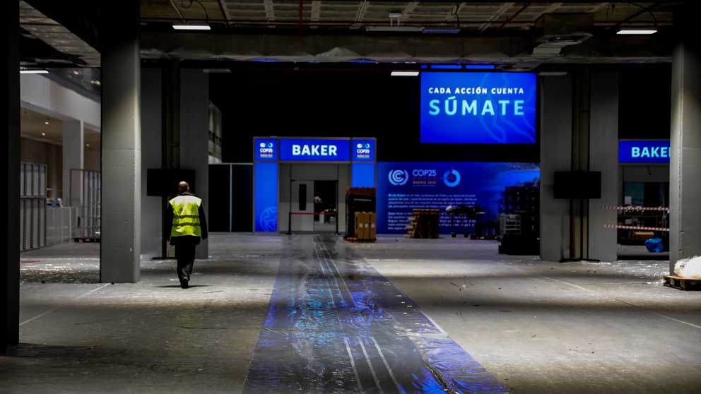 Preparativos para la Cumbre del Clima. Foto: Europapress