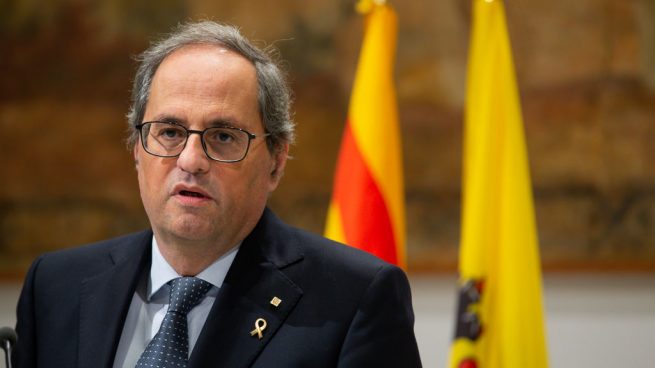 El presidente de la Generalitat, Quim Torra Torra @Getty