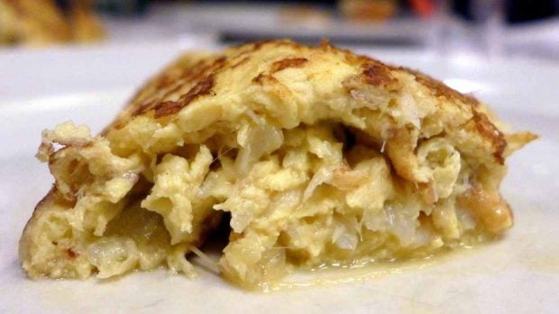 Tortilla de bacalao