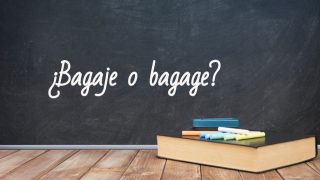 Cómo se escribe bagaje o bagage