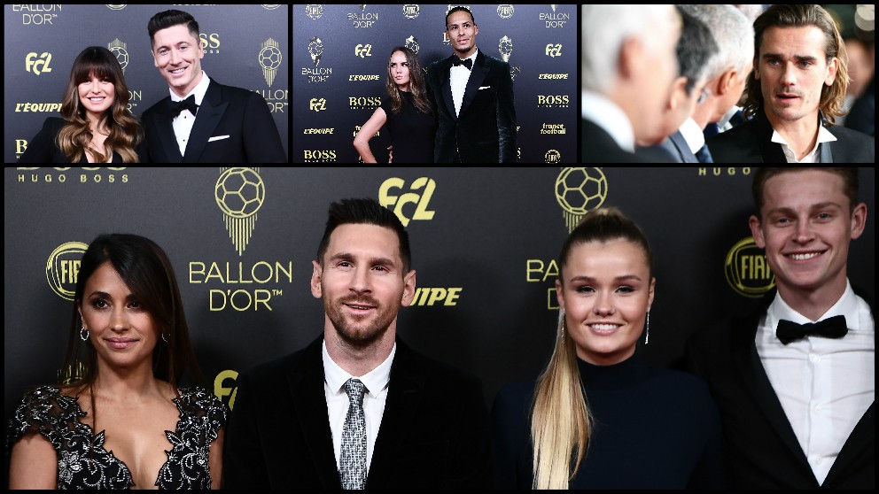Las mejores imágenes de la alfombra roja de la gala del Balón de Oro 2019. (AFP)