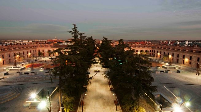 Plaza de San Fernando de Henares.