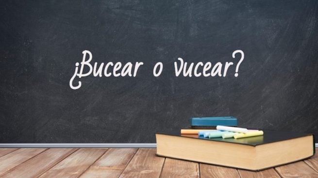 Cómo se escribe bucear o vucear