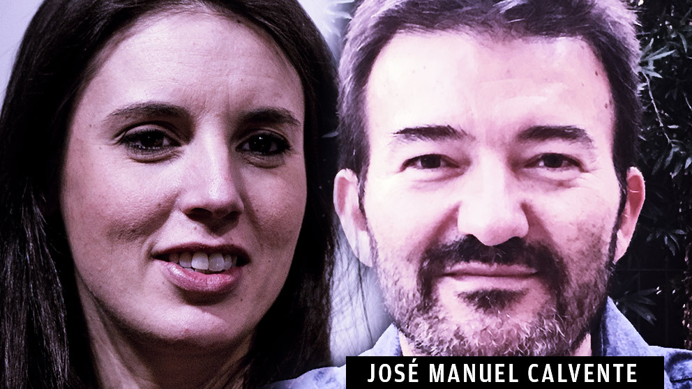 Irene Montero y el abogado de Podemos José Manuel Calvente