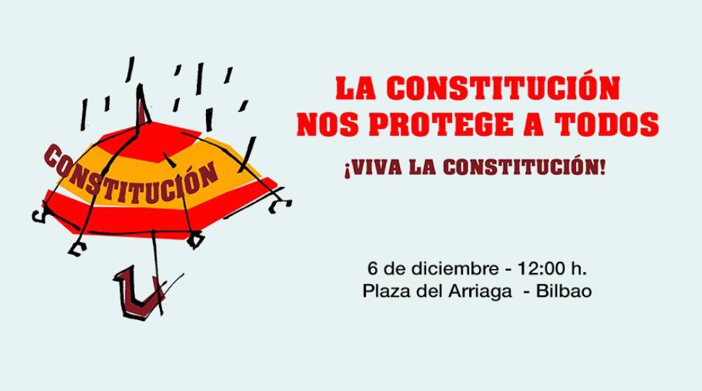 Acto por la Constitución en Bilbao