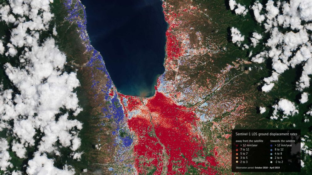 Satélite Sentinel para protección frente a desastres naturales @Indra