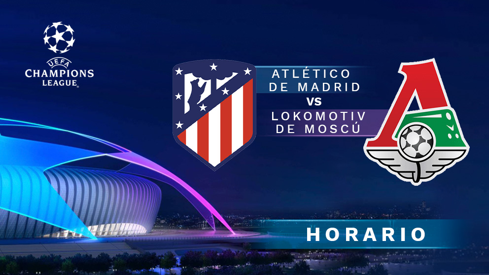 Atlético de Madrid – Lokomotiv de Moscú: jornada 6 de la fase de grupos de la Champions League.