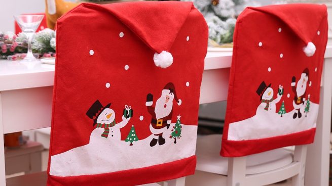 Una efectiva corrupción monitor Ideas para decorar las sillas en Navidad