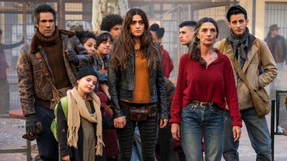 Los protagonistas de ‘La valla’
