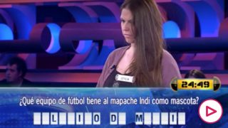 Leticia, concursante de '¡Ahora Caigo!'