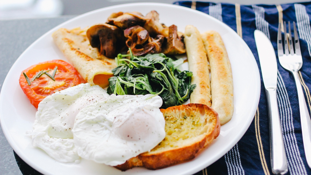 La energía y nutrientes al desayunar