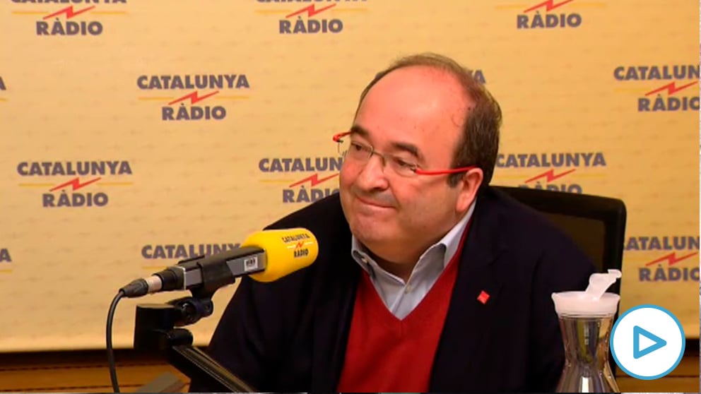 Miquel Iceta y Pedro Sánchez. (Foto: EFE)