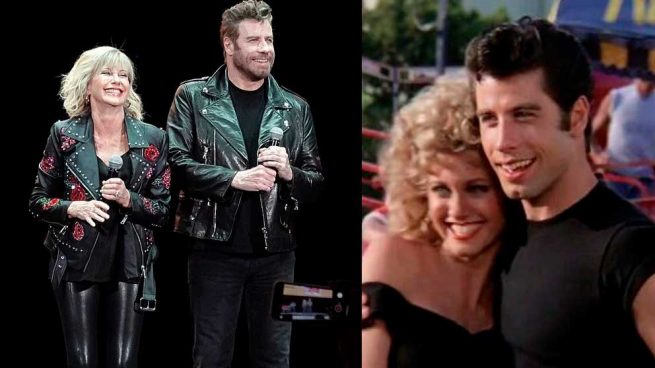 John Travolta y Olivia Newton-John vuelven a convertirse en Danny y Sandy de  'Grease' por un día