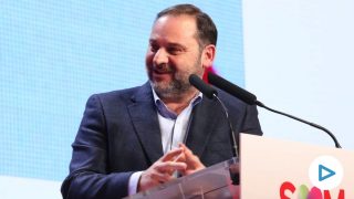 José Luis Ábalos en el congreso del PSC. (Foto: PSOE)
